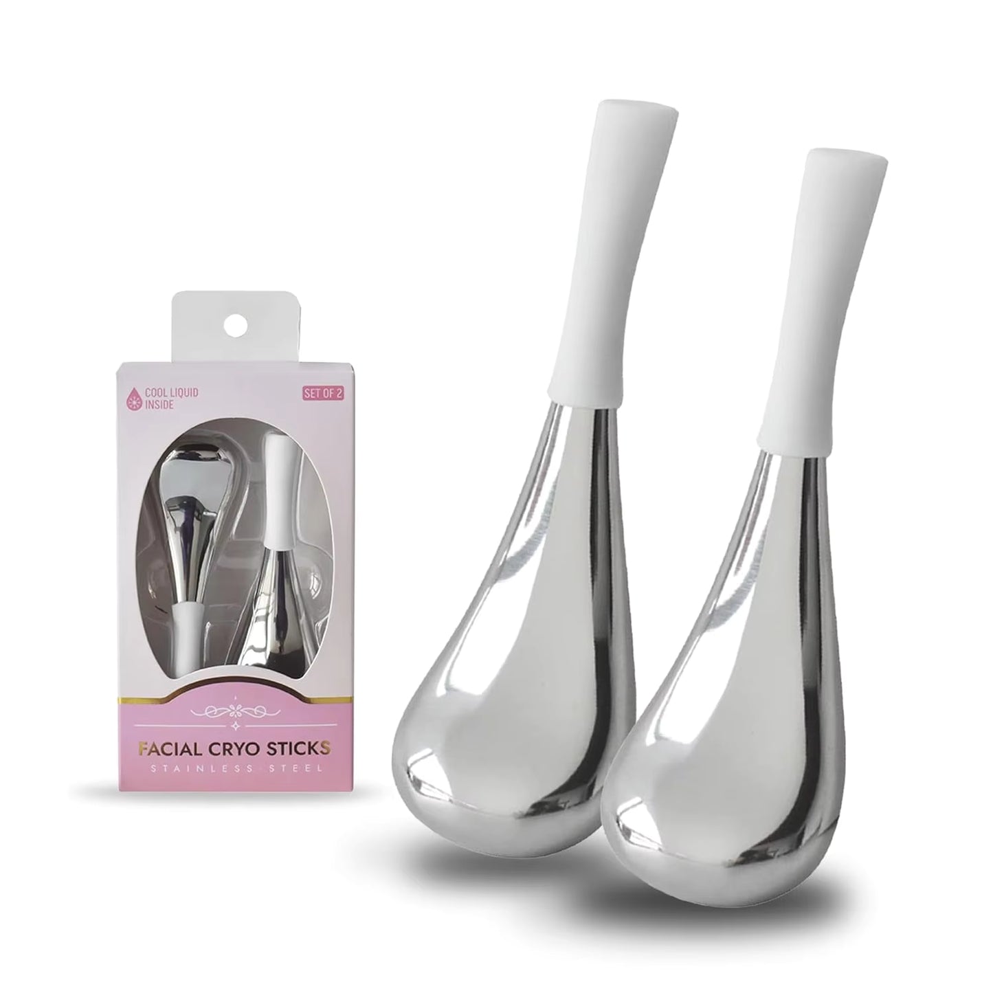 Body-Confidence™ Cryo Ice Globes (Stainless Steel)